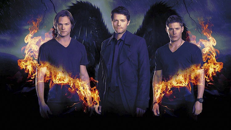 сериал сверхъестественное - обои